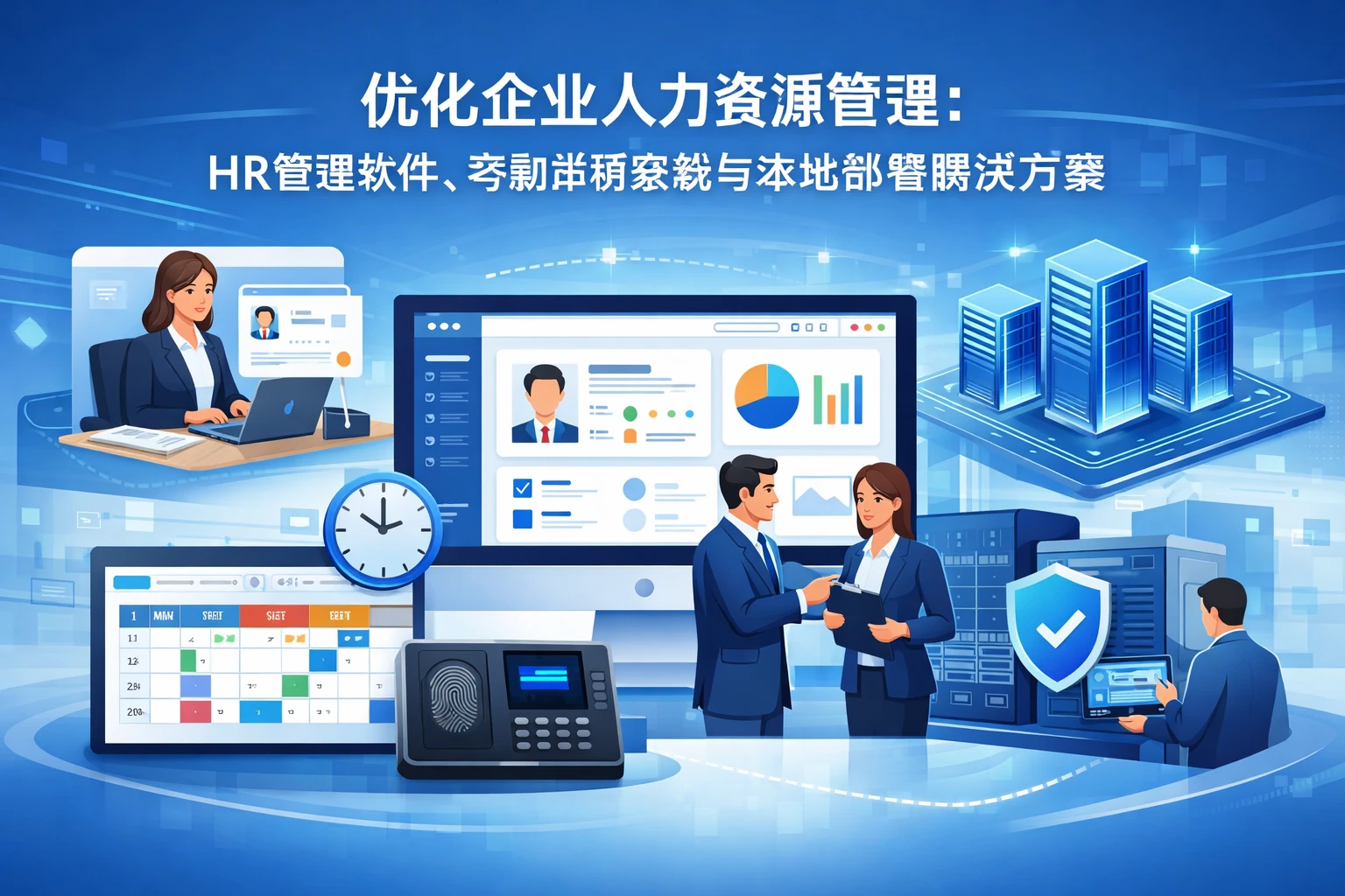 优化企业人力资源管理:HR管理软件、考勤排班系统与本地部署解决方案