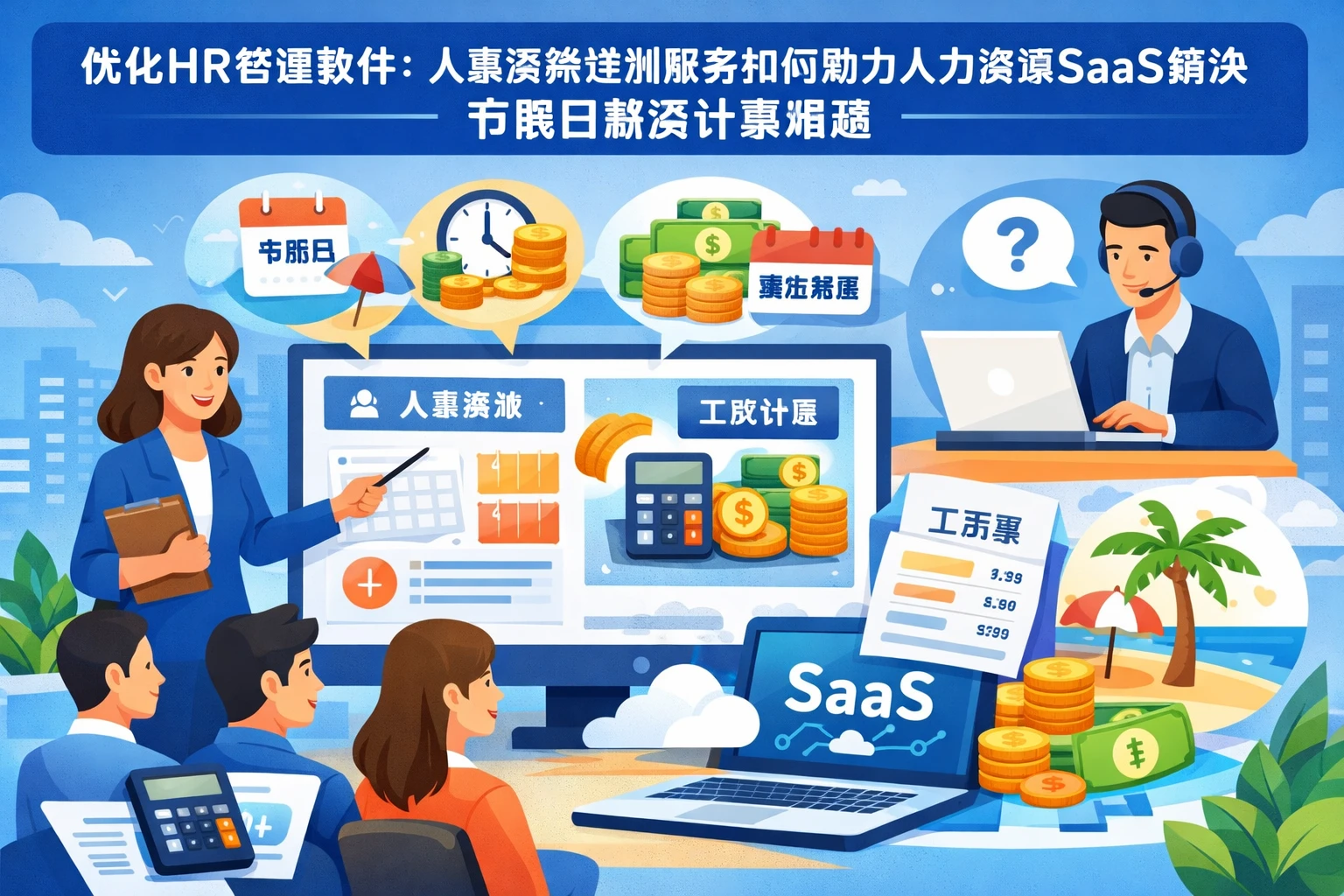 优化HR管理软件:人事系统培训服务如何助力人力资源SaaS解决节假日薪资计算难题