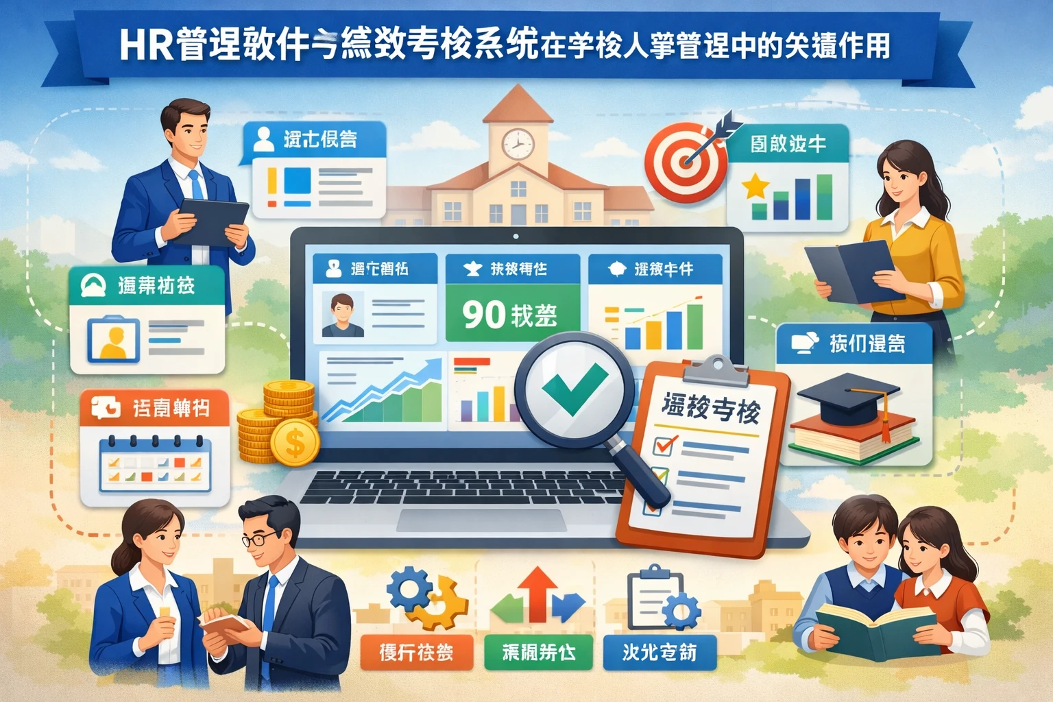 HR管理软件与绩效考核系统在学校人事管理中的关键作用
