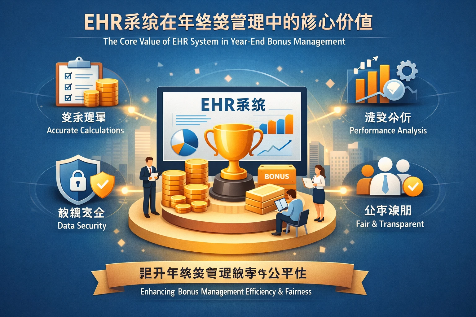 EHR系统在年终奖管理中的核心价值