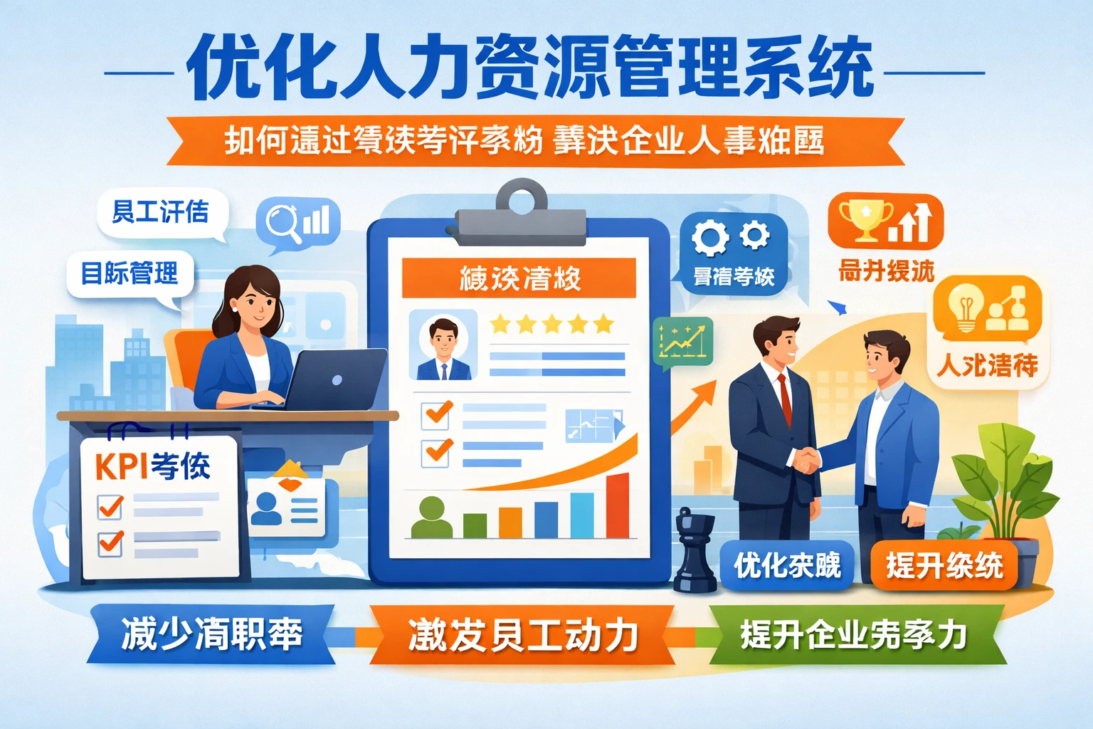 优化人力资源管理系统：如何通过绩效考评系统解决企业人事难题