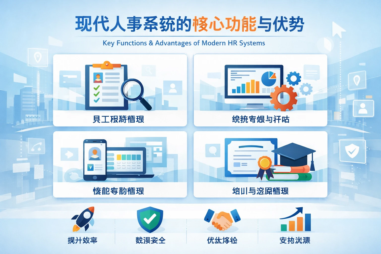 现代人事系统的核心功能与优势