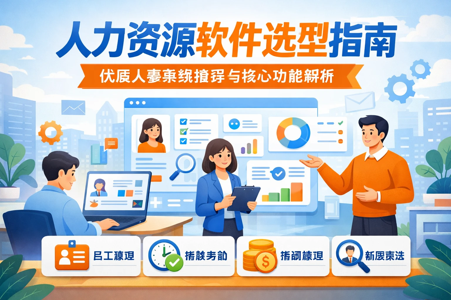 人力资源软件选型指南：优质人事系统推荐与核心功能解析