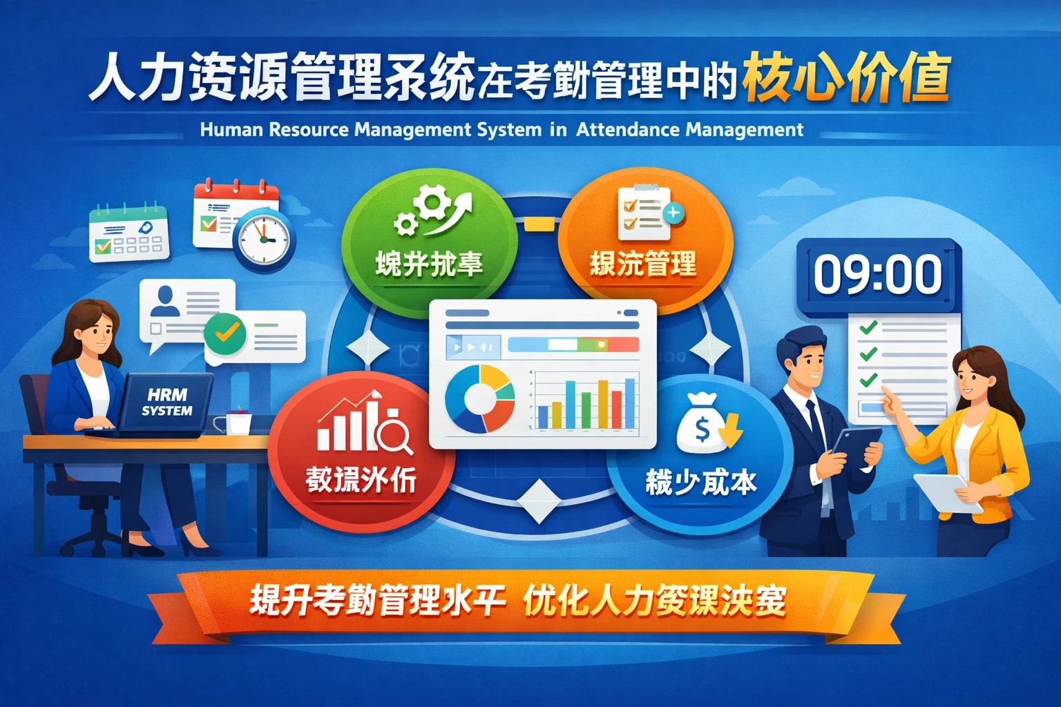 人力资源管理系统在考勤管理中的核心价值
