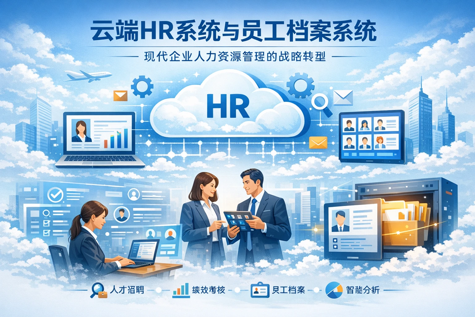 云端HR系统与员工档案系统：现代企业人力资源管理的战略转型