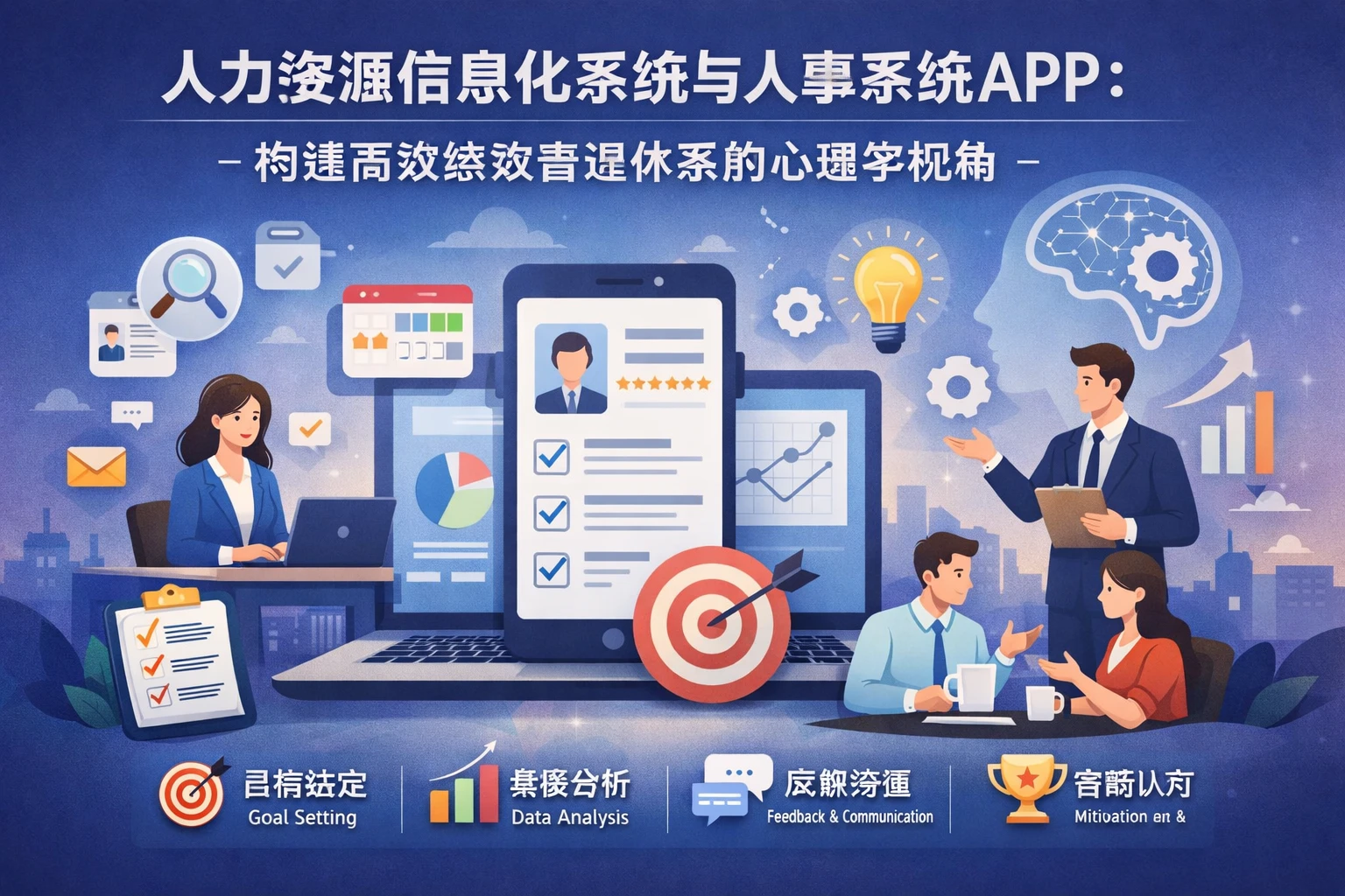 人力资源信息化系统与人事系统APP：构建高效绩效管理体系的心理学视角