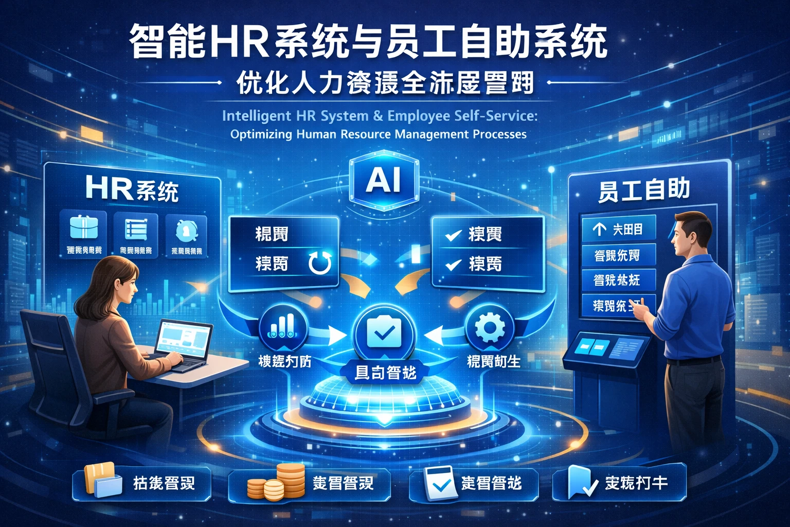 智能HR系统与员工自助系统：优化人力资源全流程管理