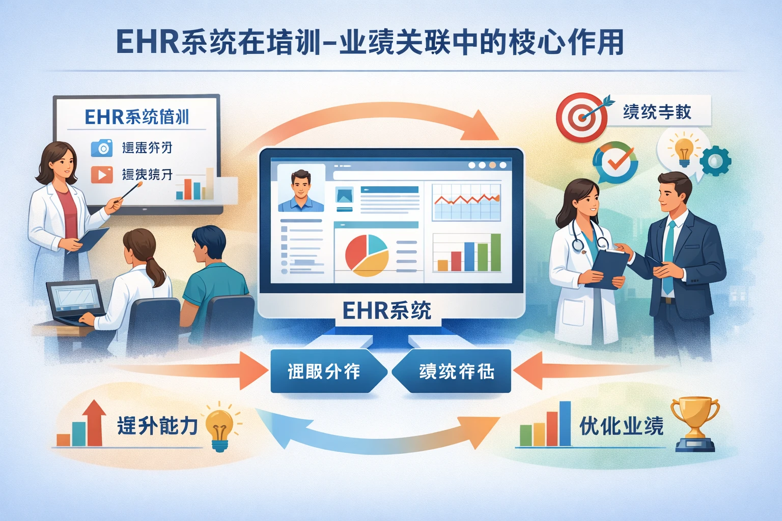 EHR系统在培训-业绩关联中的核心作用