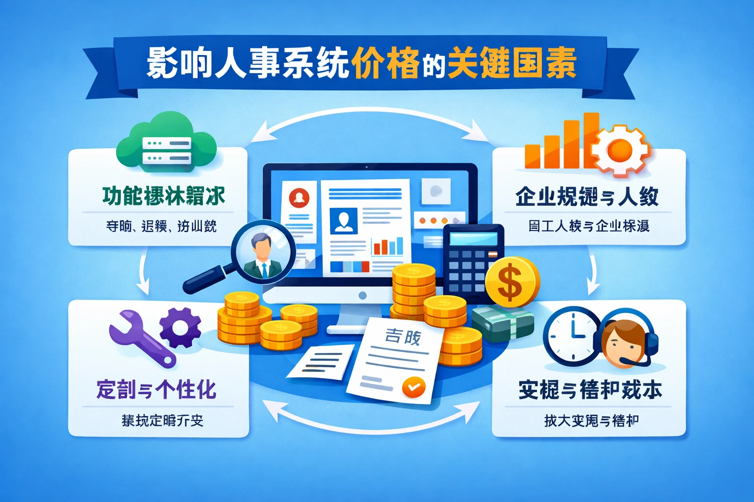 影响人事系统价格的关键因素