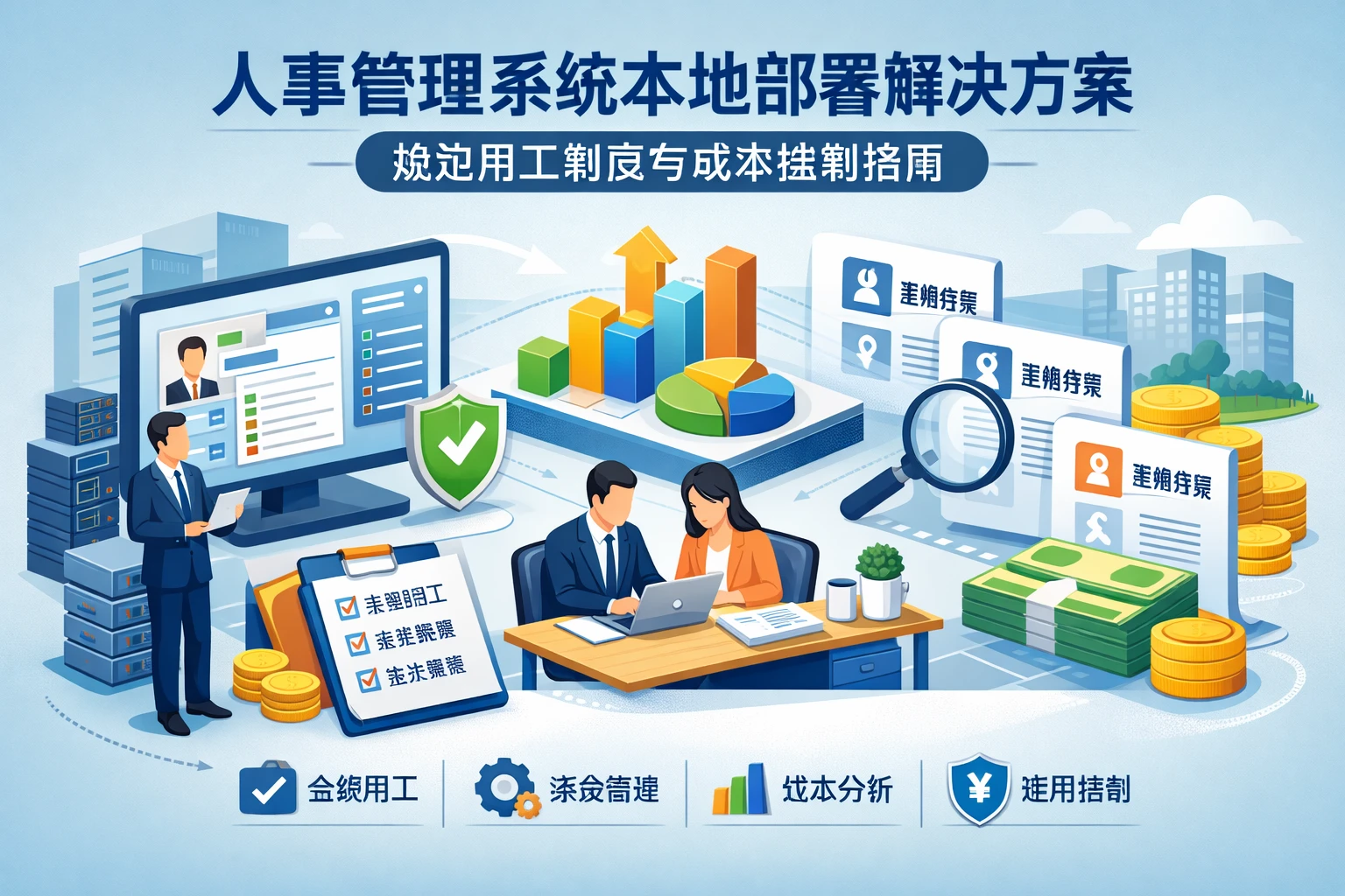 人事管理系统本地部署解决方案：规范用工制度与成本控制指南