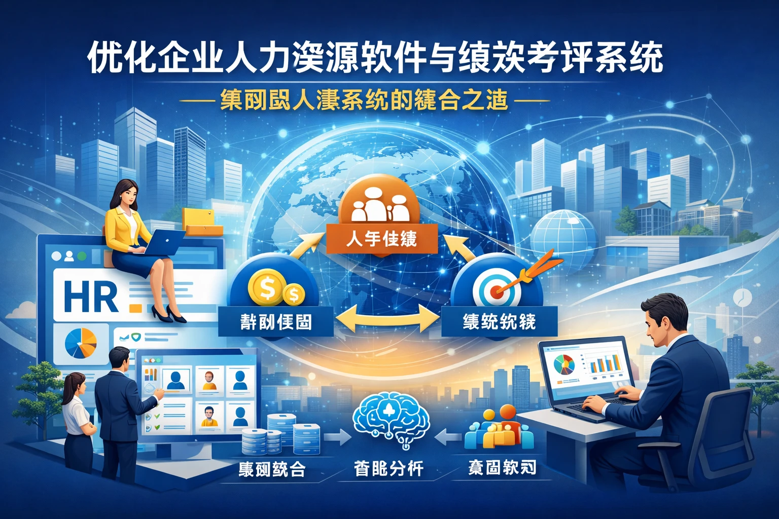 优化企业人力资源软件与绩效考评系统：集团型人事系统的整合之道