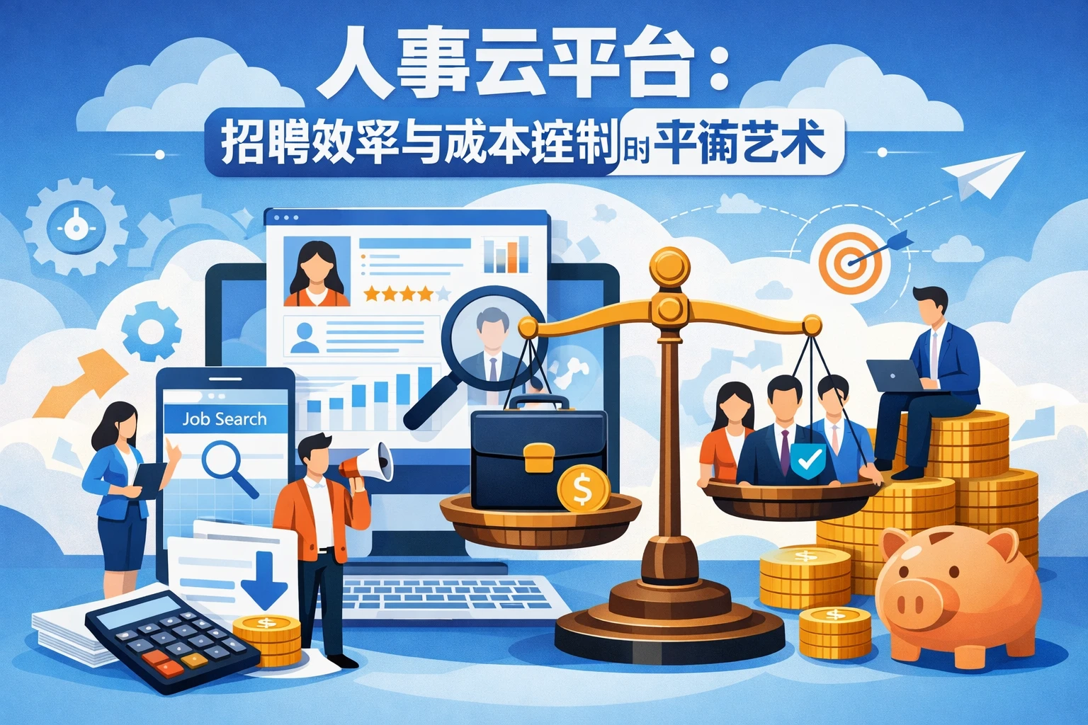 人事云平台：招聘效率与成本控制的平衡艺术