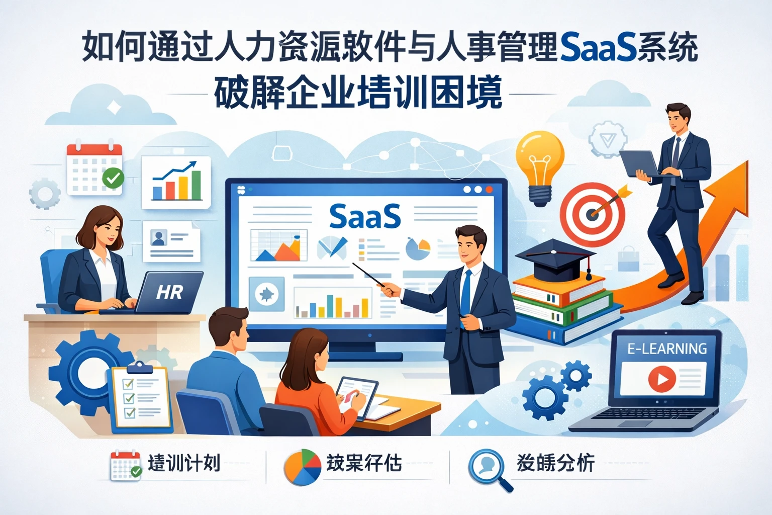 如何通过人力资源软件与人事管理SaaS系统破解企业培训困境