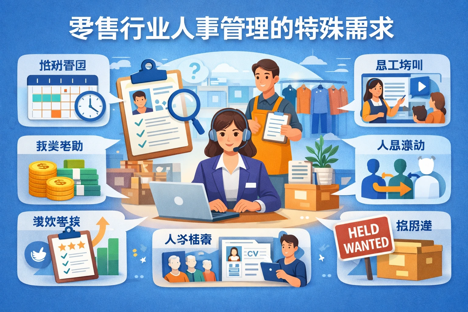 零售行业人事管理的特殊需求