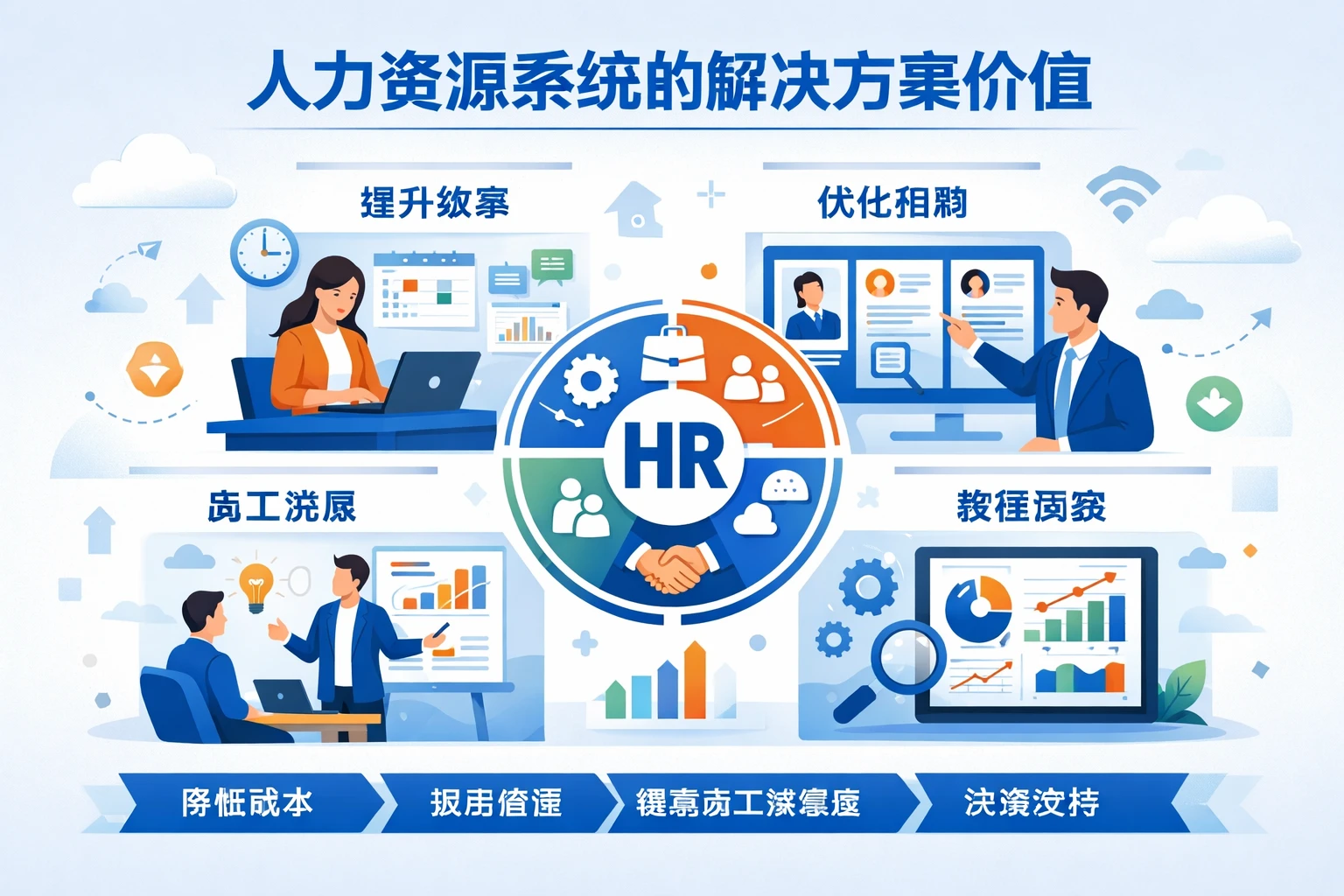 人力资源系统的解决方案价值
