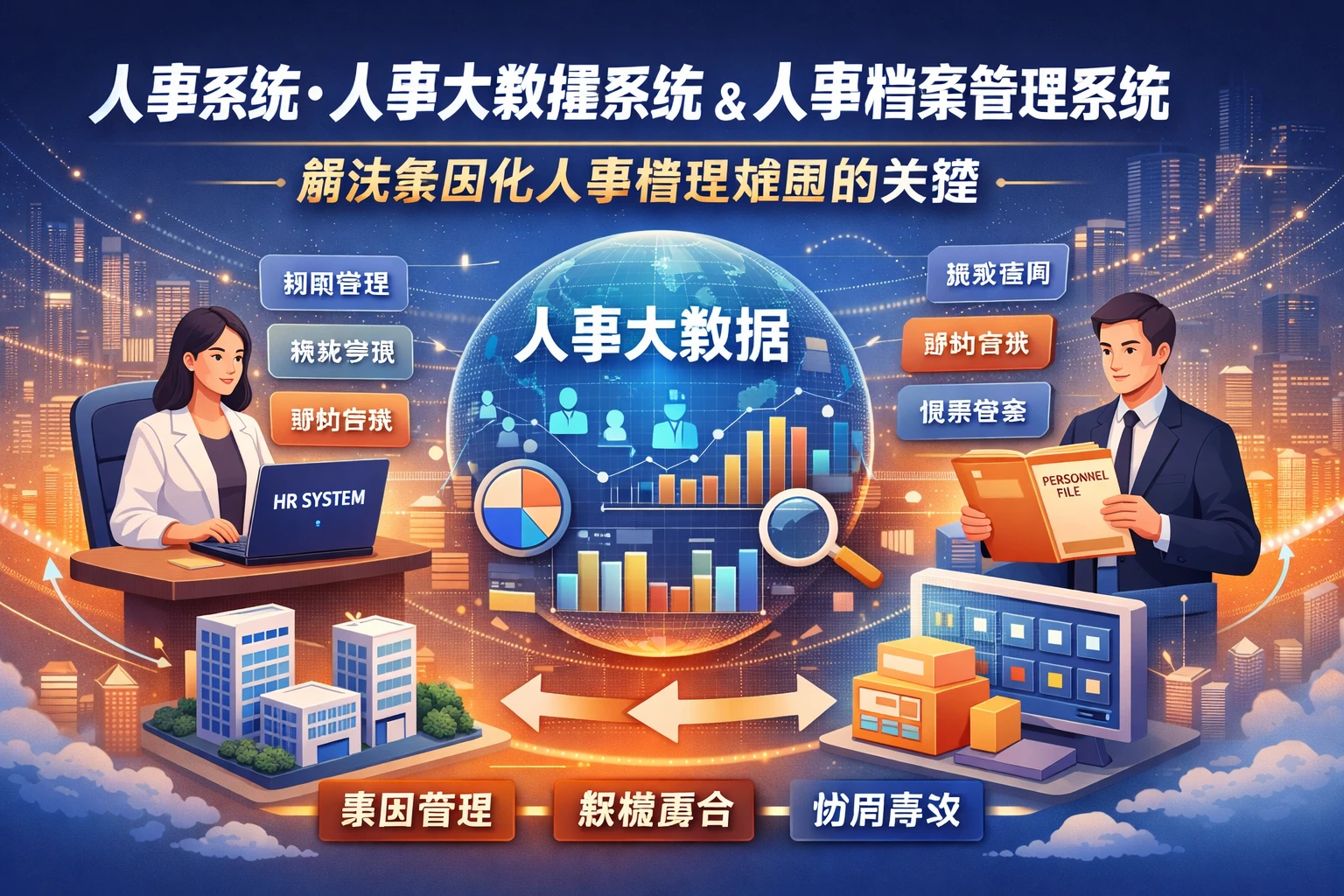 人事系统、人事大数据系统与人事档案管理系统：解决集团化人事管理难题的关键
