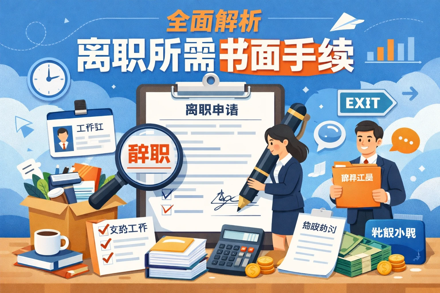 全面解析离职所需书面手续