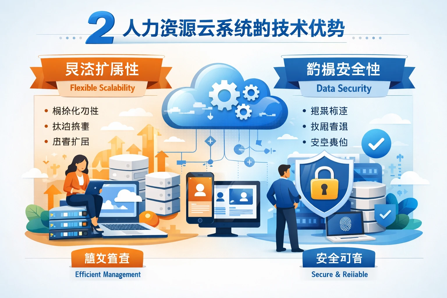 2 人力资源云系统的技术优势