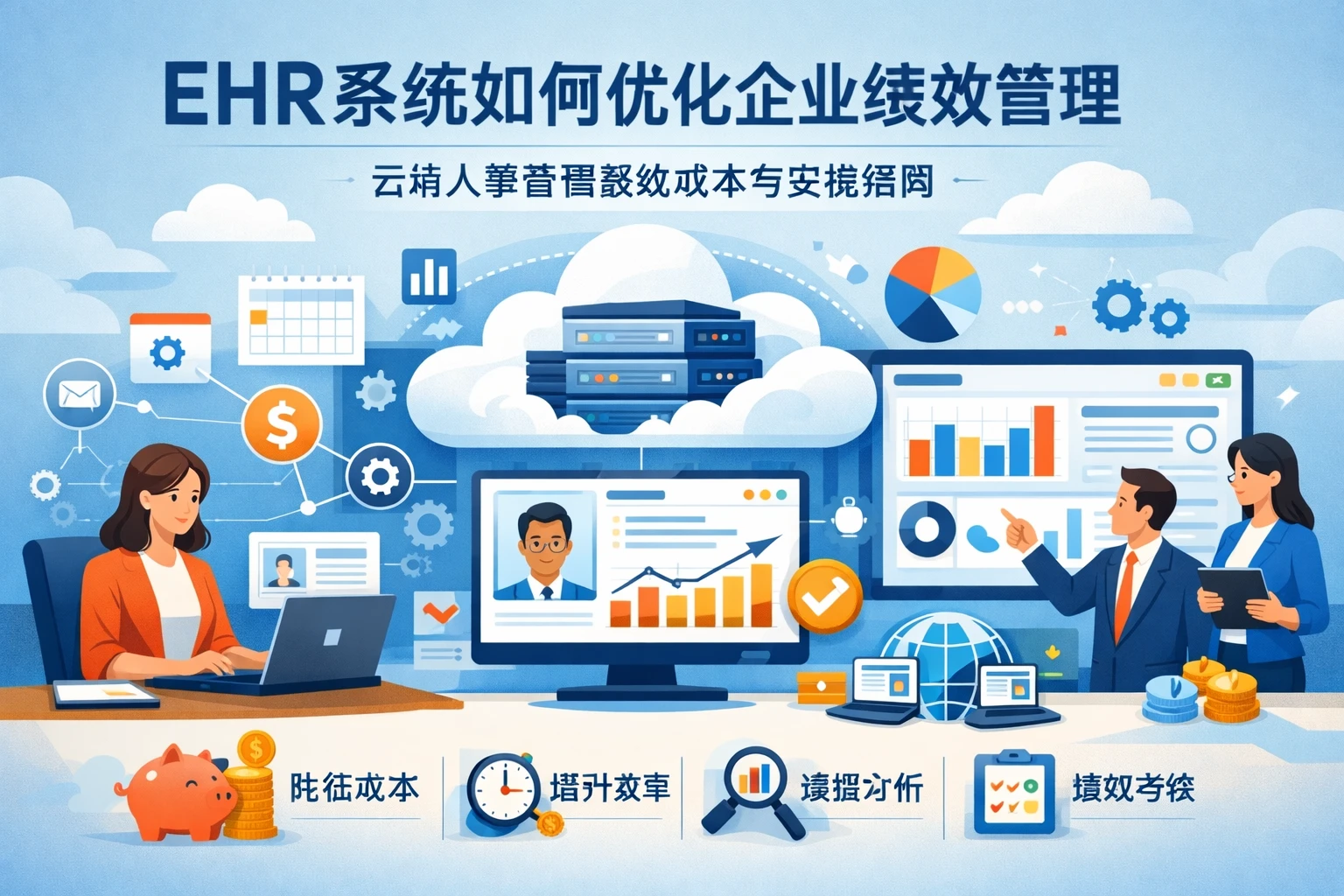 EHR系统如何优化企业绩效管理：云端人事管理系统成本与实施指南