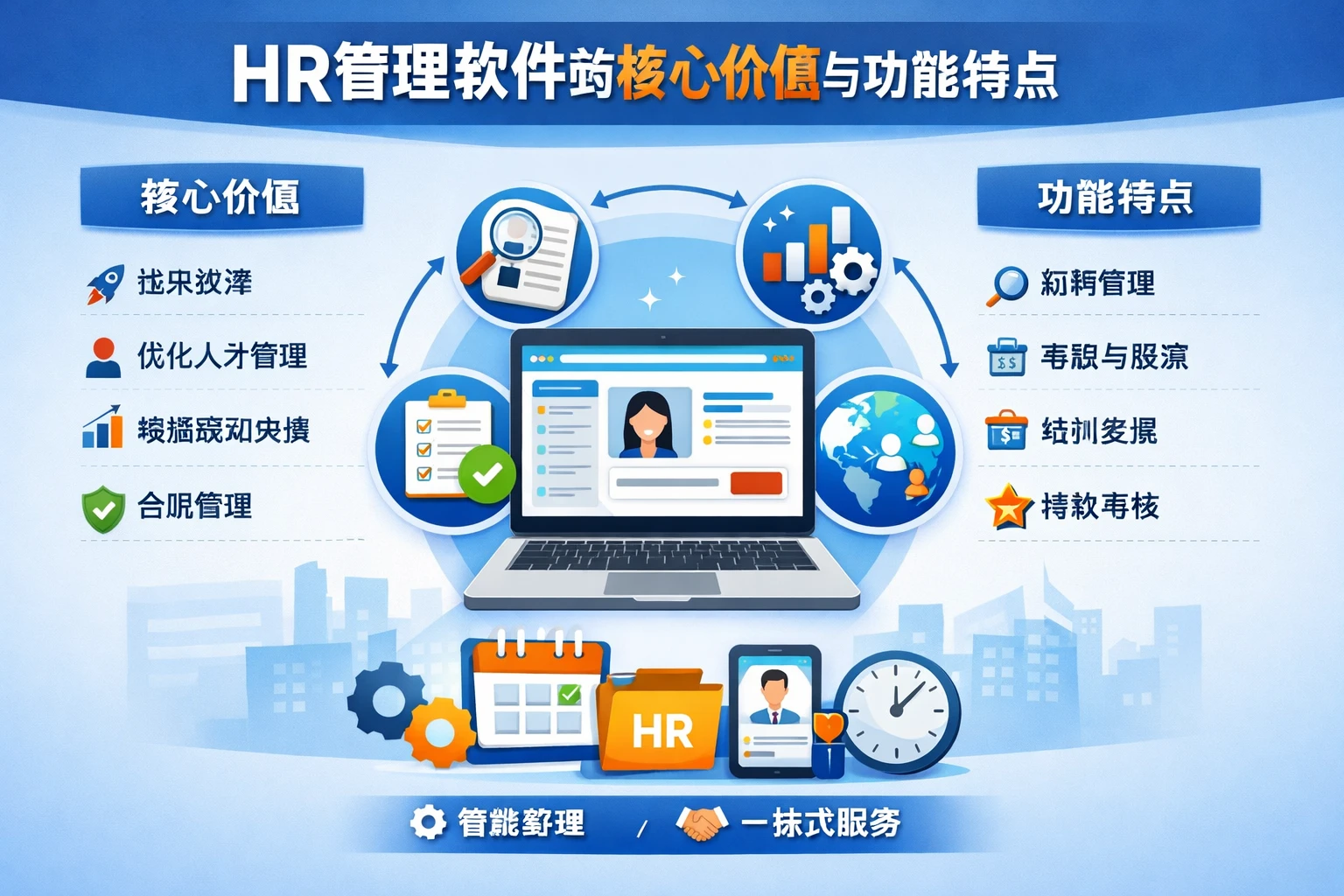 HR管理软件的核心价值与功能特点