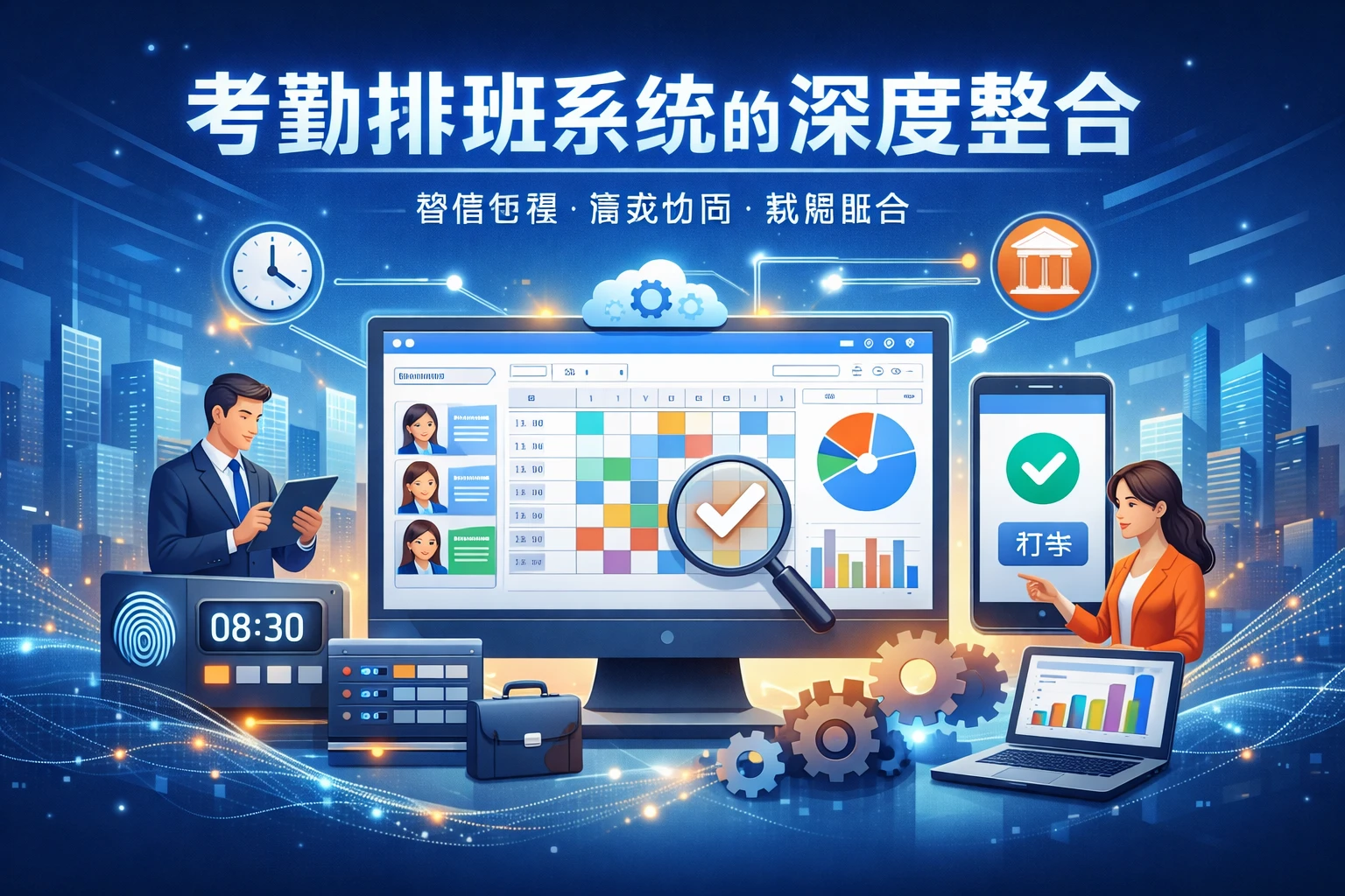 考勤排班系统的深度整合