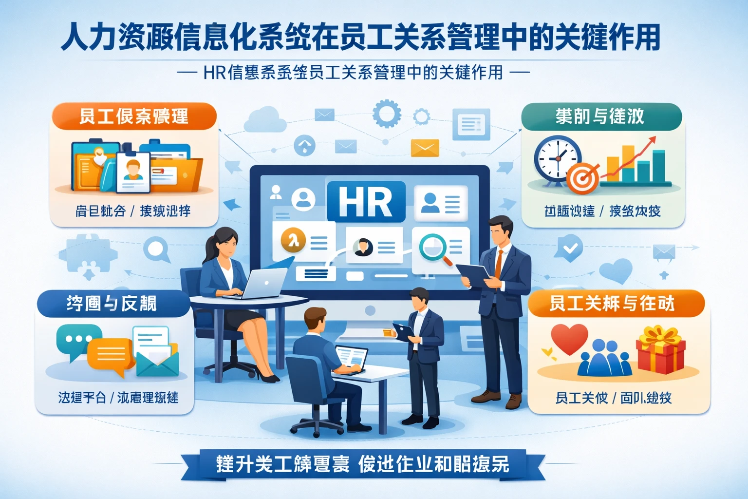 人力资源信息化系统在员工关系管理中的关键作用
