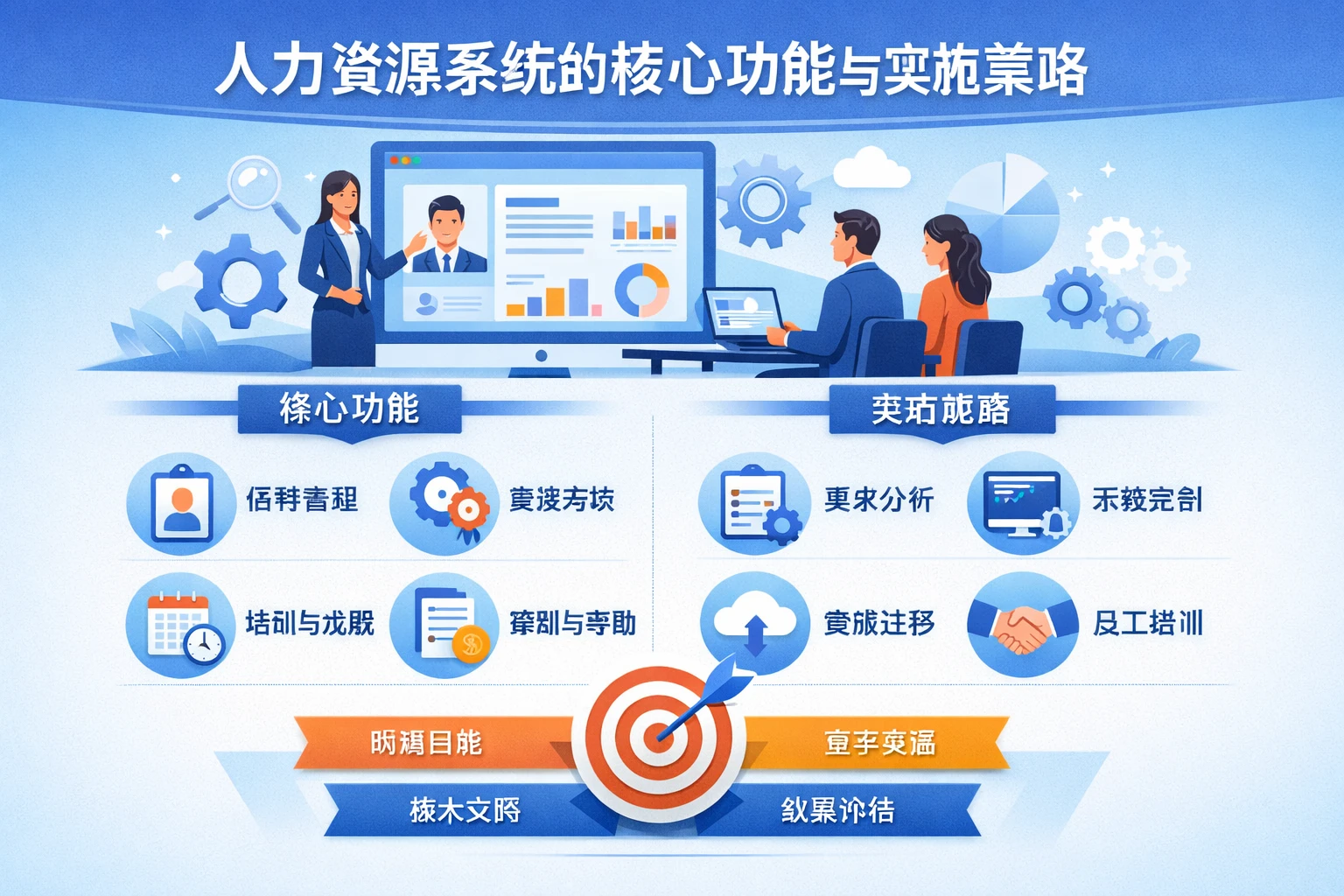 人力资源系统的核心功能与实施策略