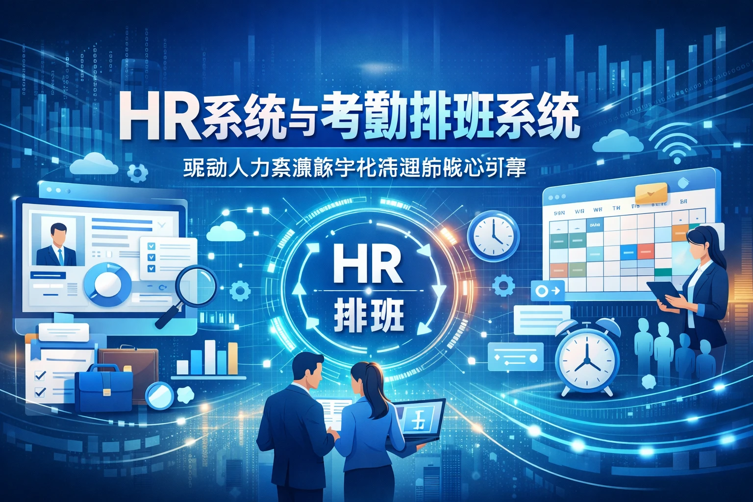HR系统与考勤排班系统：驱动人力资源数字化转型的核心引擎