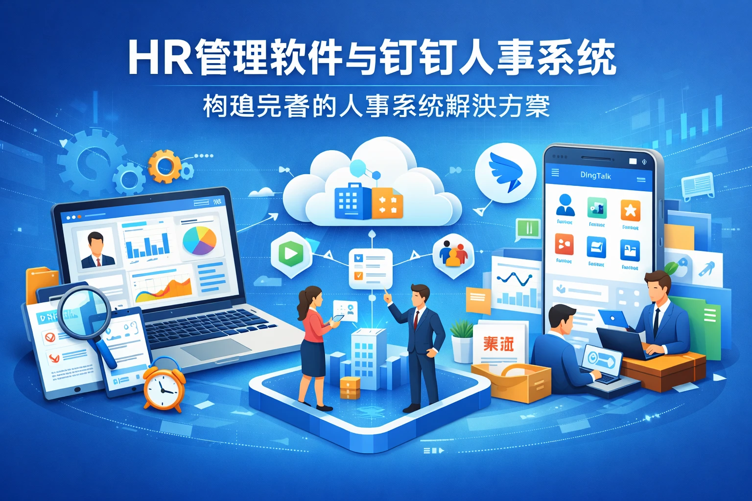 HR管理软件与钉钉人事系统：构建完善的人事系统解决方案