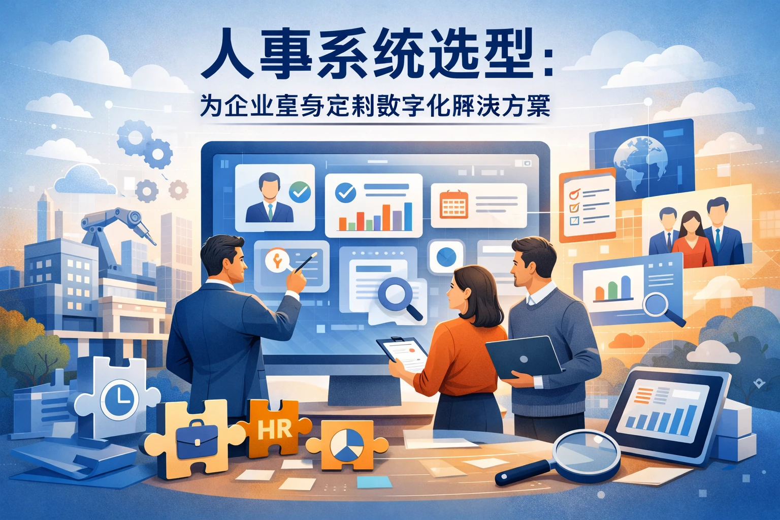人事系统选型:为企业量身定制数字化解决方案