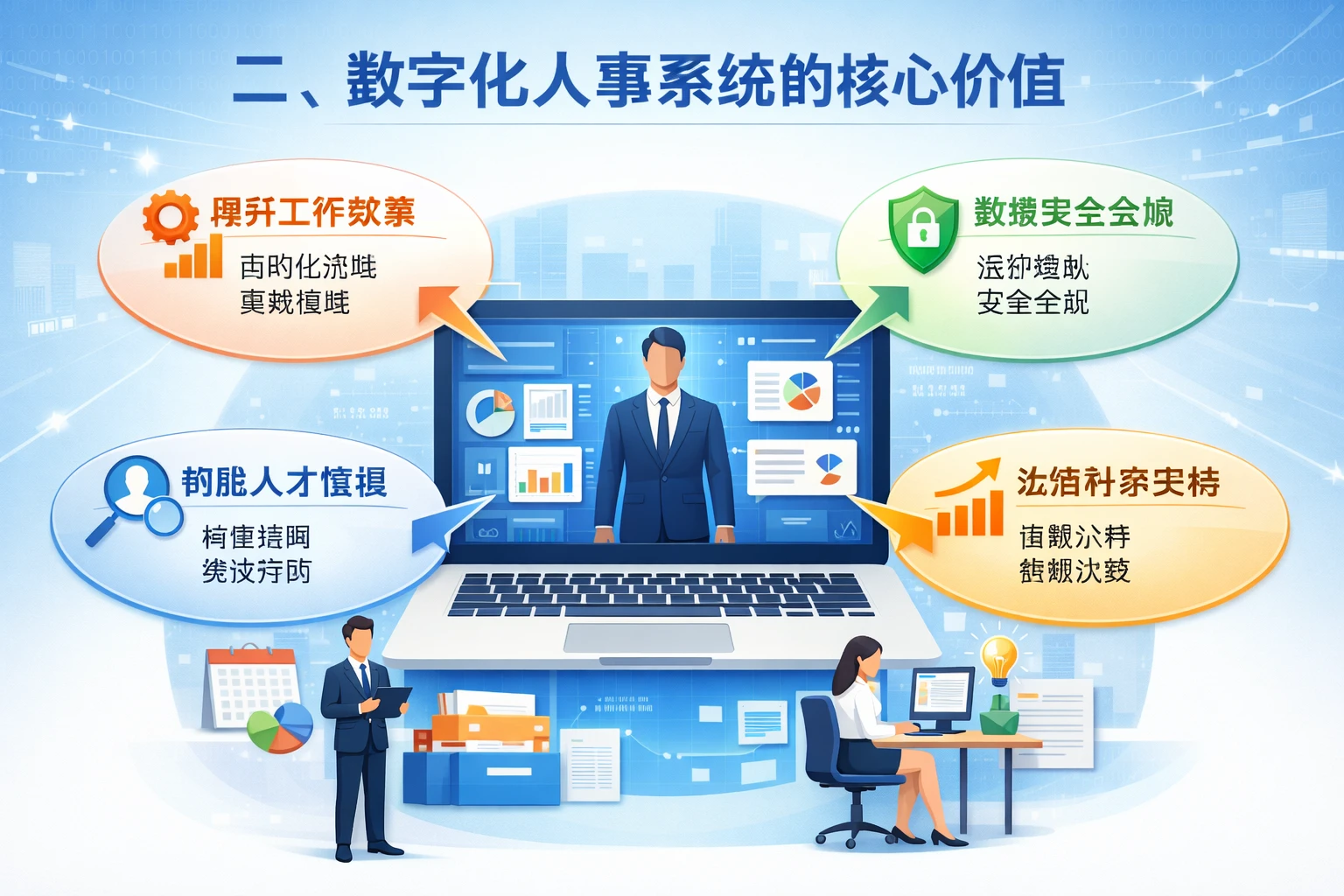 二、数字化人事系统的核心价值