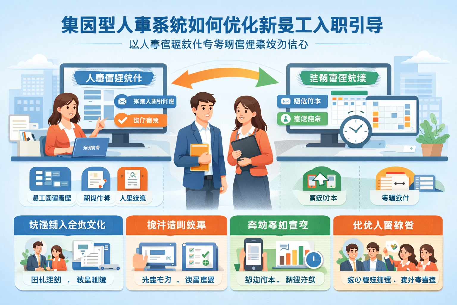 集团型人事系统如何优化新员工入职引导——以人事管理软件与考勤管理系统为核心