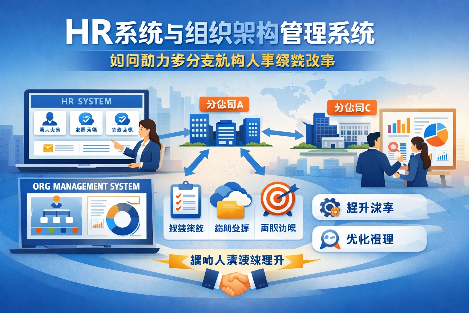 HR系统与组织架构管理系统如何助力多分支机构人事绩效改革