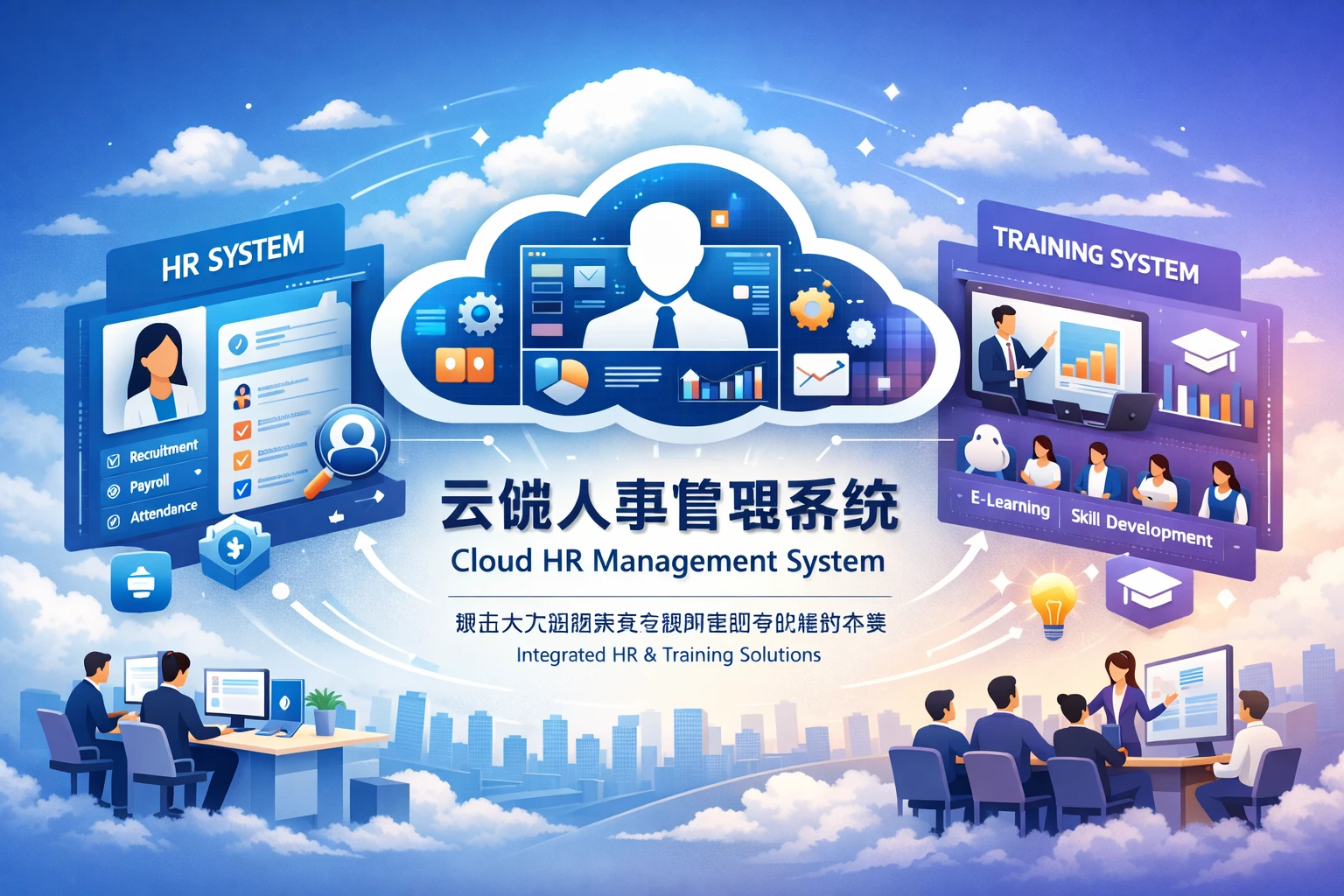 云端人事管理系统：整合人力资源系统与培训管理系统的全面解决方案