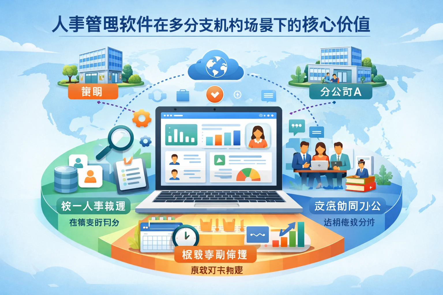 人事管理软件在多分支机构场景下的核心价值