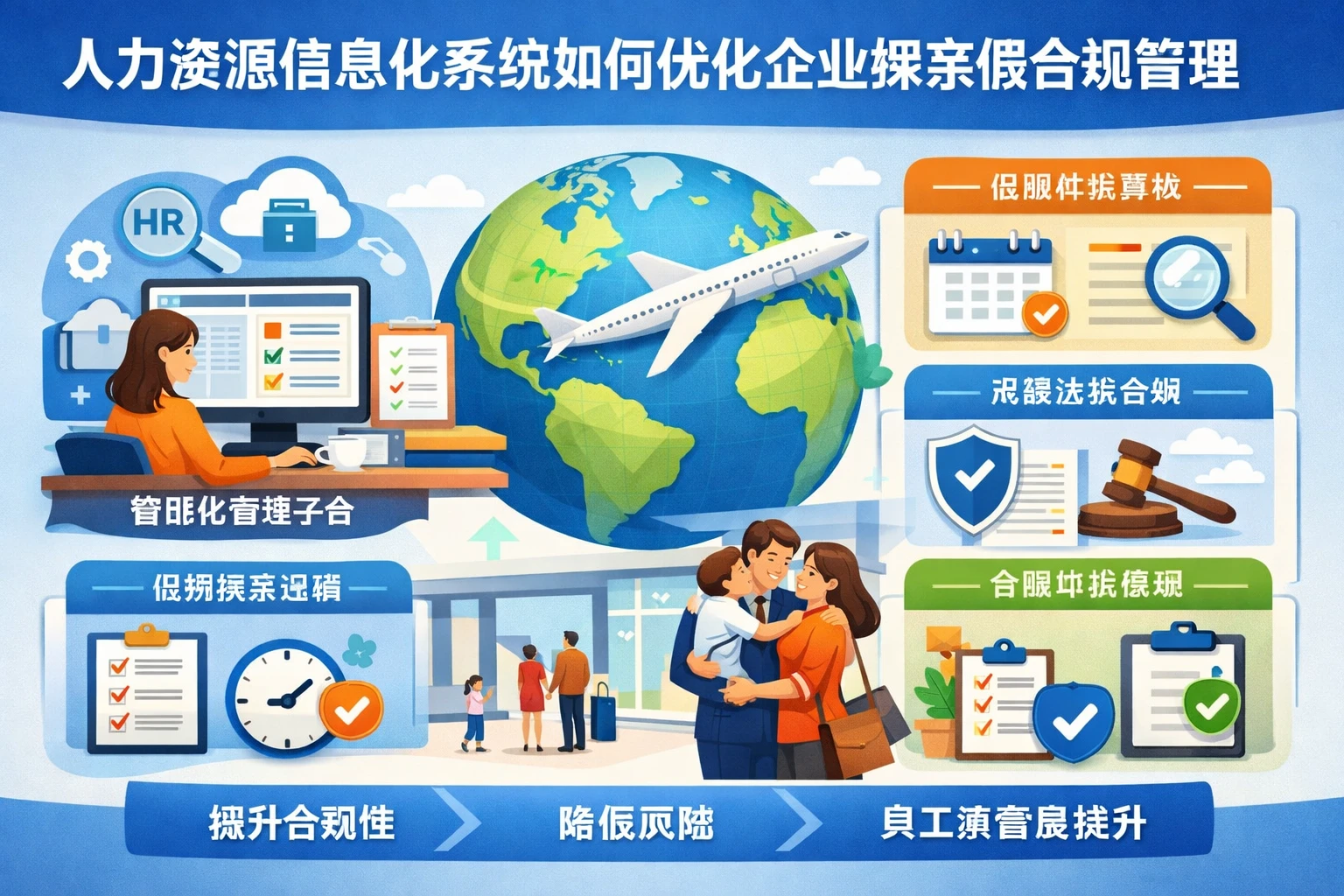 人力资源信息化系统如何优化企业探亲假合规管理