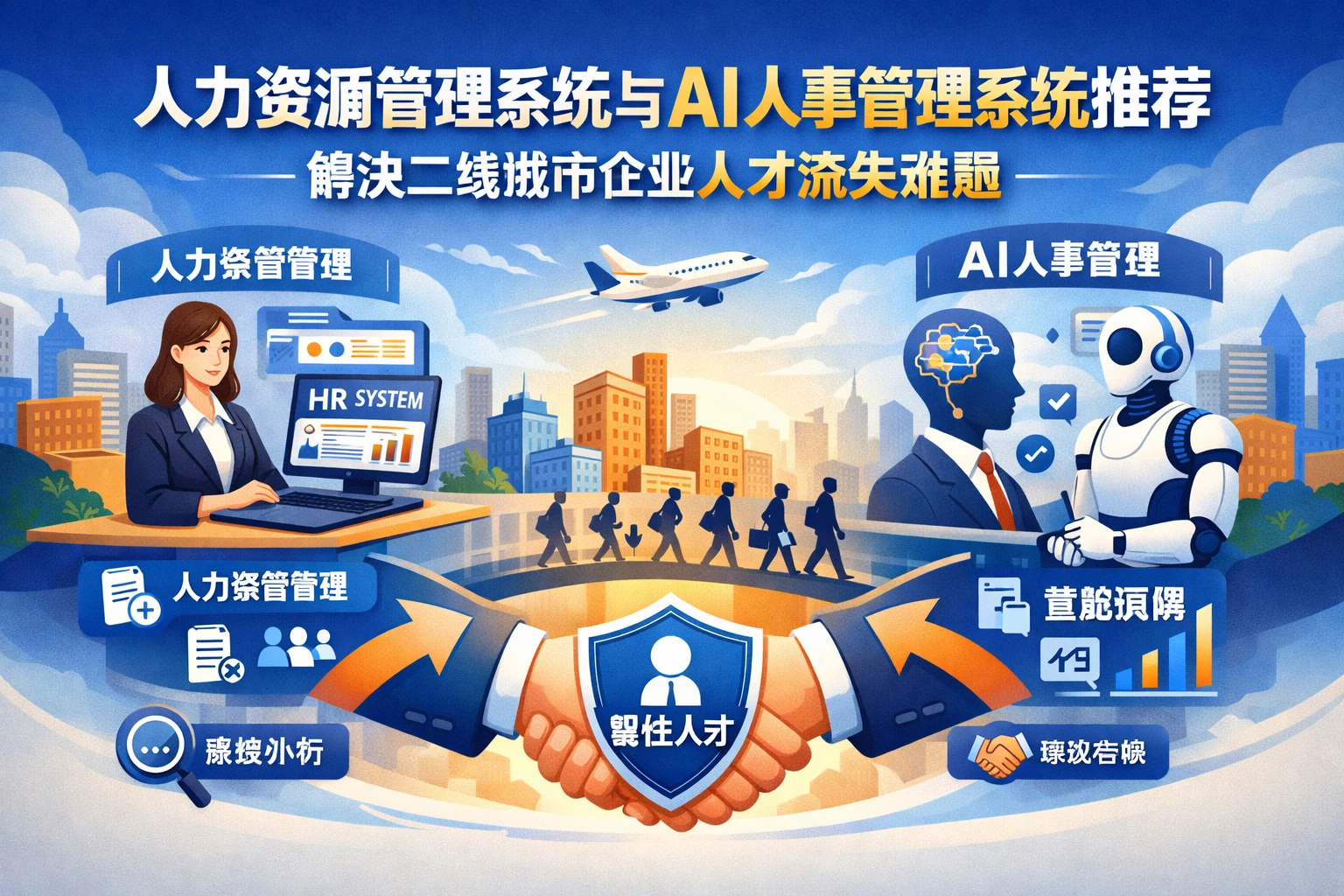 人力资源管理系统与AI人事管理系统推荐：解决二线城市企业人才流失难题