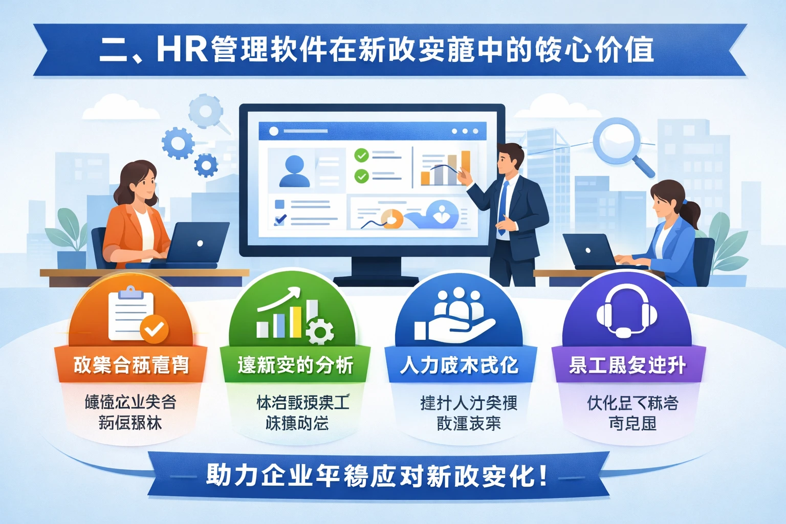 二、HR管理软件在新政实施中的核心价值