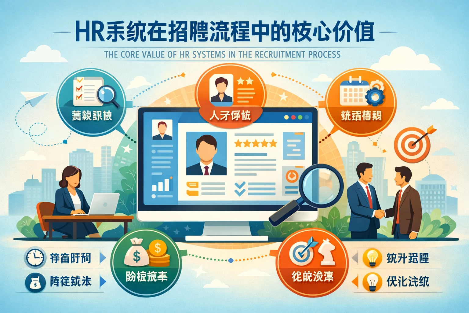 HR系统在招聘流程中的核心价值