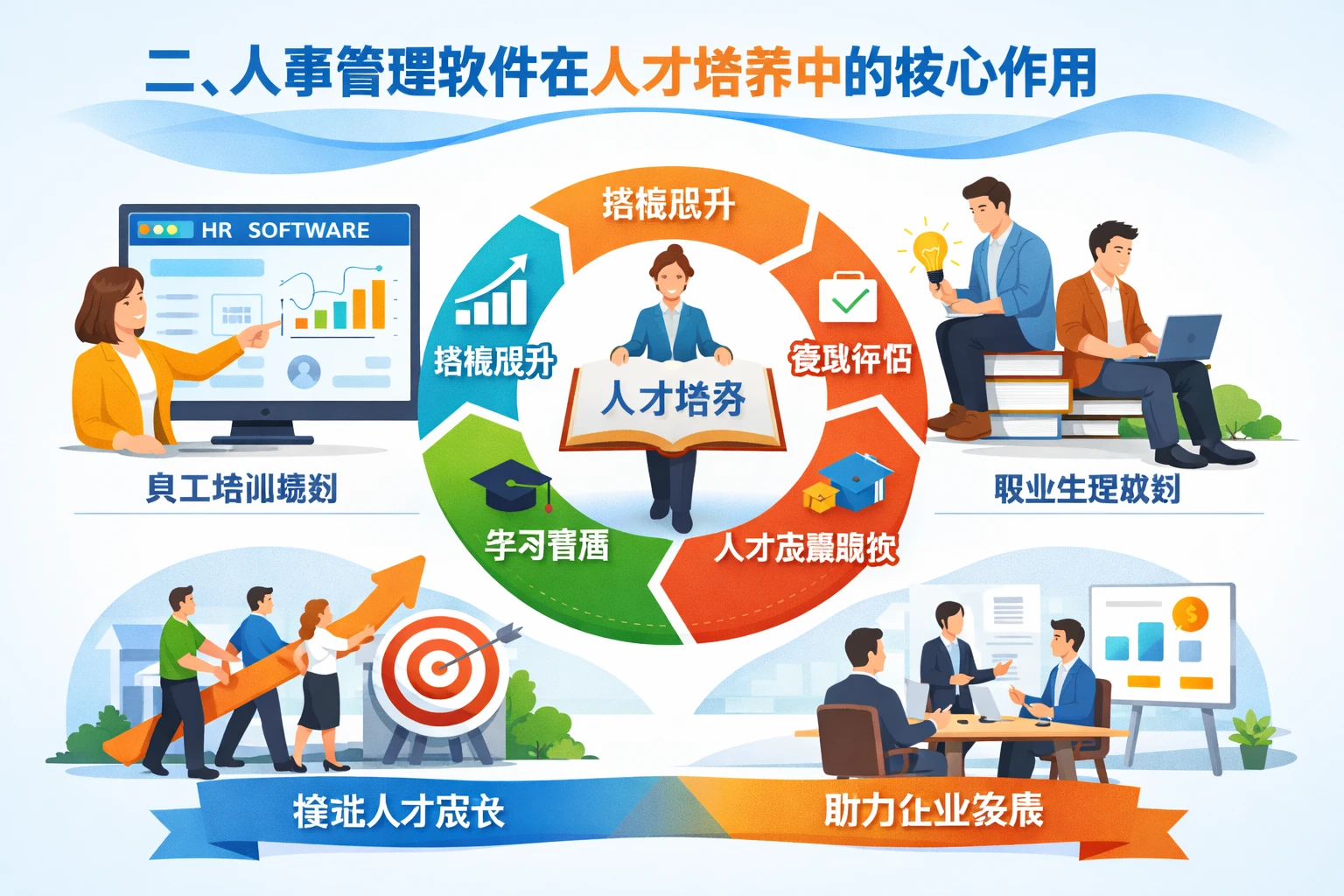 二、人事管理软件在人才培养中的核心作用