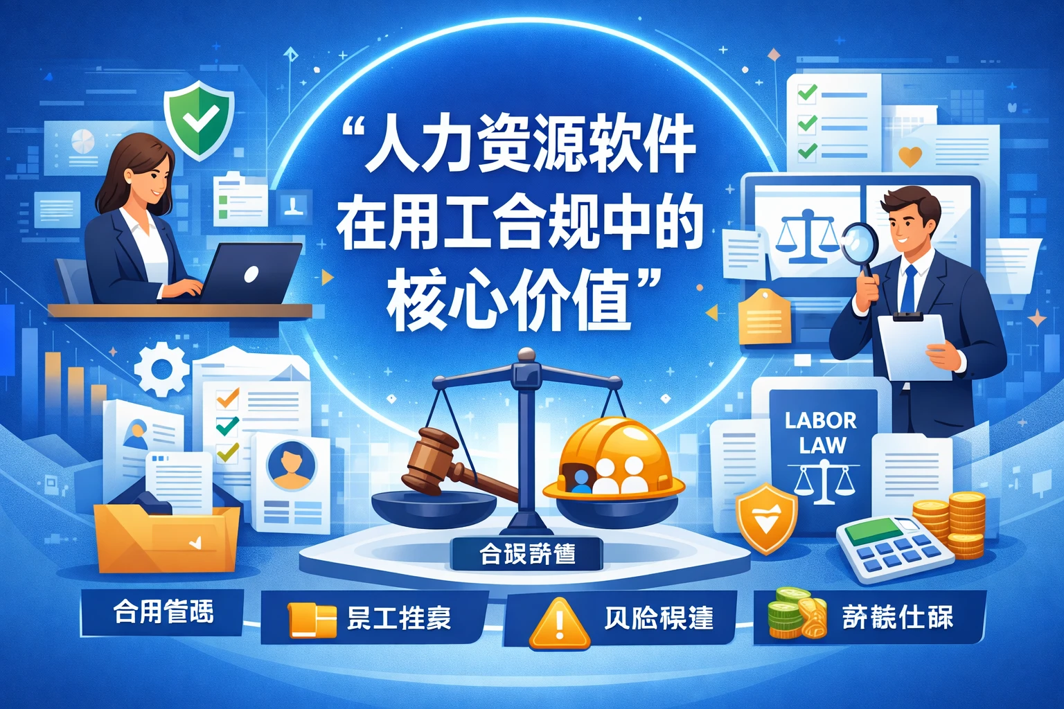 人力资源软件在用工合规中的核心价值