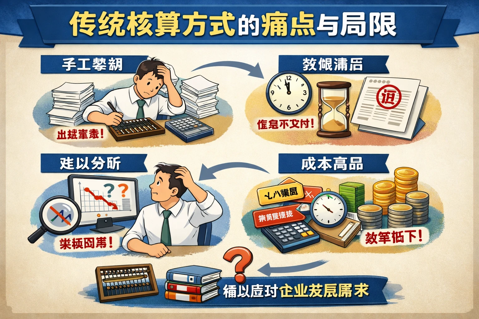 传统核算方式的痛点与局限
