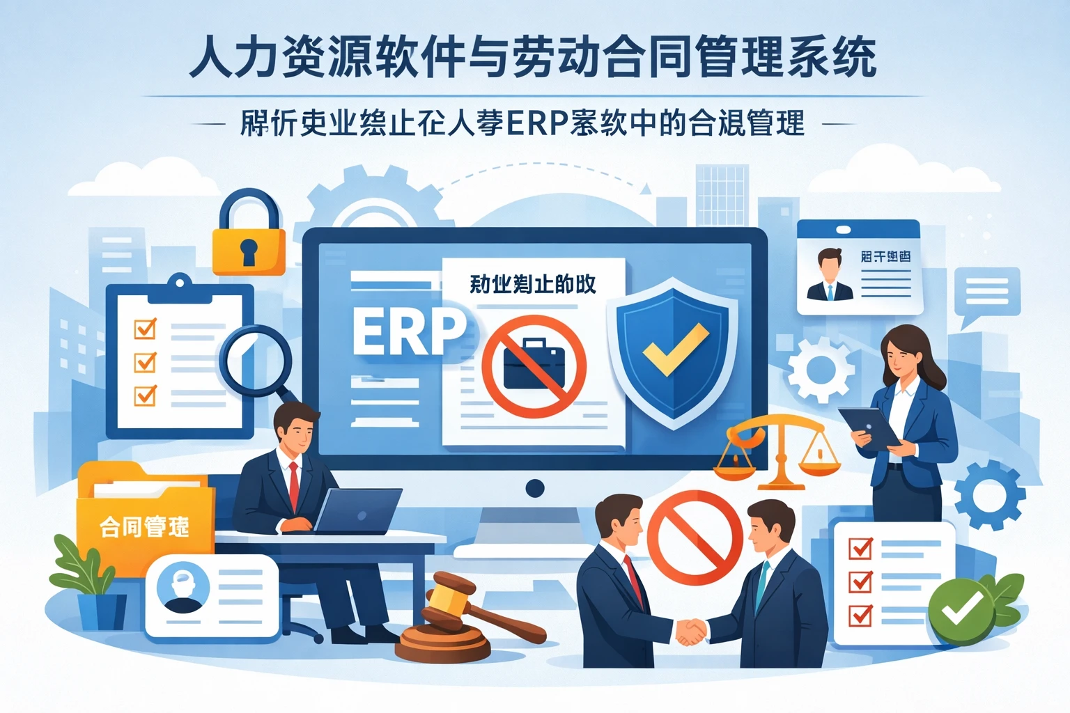 人力资源软件与劳动合同管理系统:解析竞业禁止在人事ERP系统中的合规管理