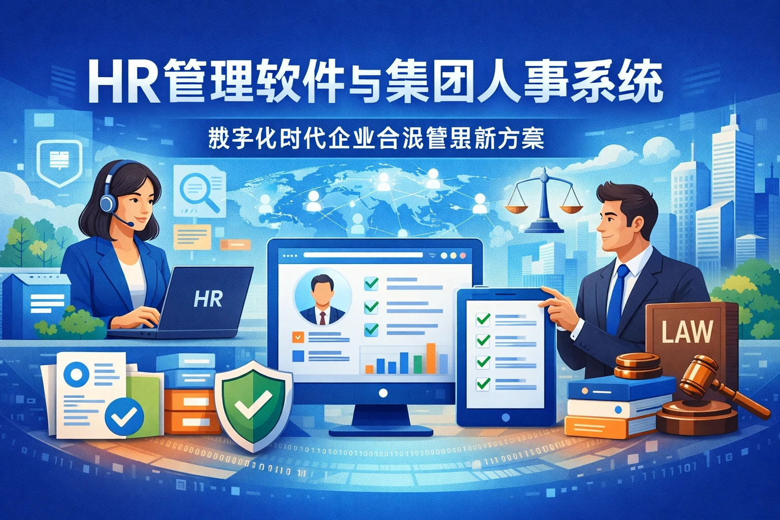 HR管理软件与集团人事系统：数字化时代企业合规管理新方案