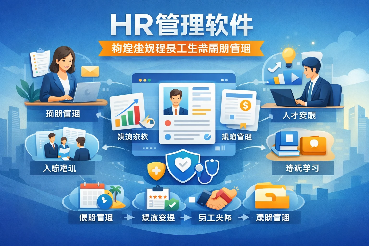 HR管理软件：构建全流程员工生命周期管理