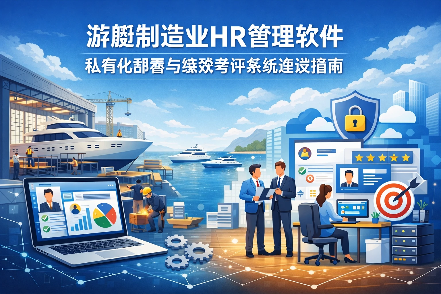游艇制造业HR管理软件私有化部署与绩效考评系统建设指南
