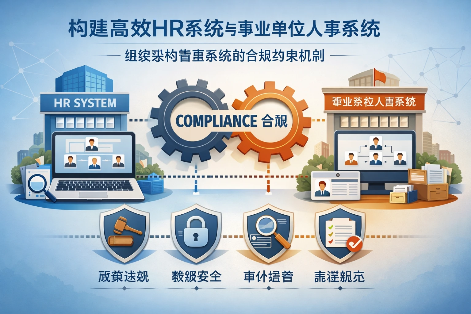 构建高效HR系统与事业单位人事系统：组织架构管理系统的合规约束机制