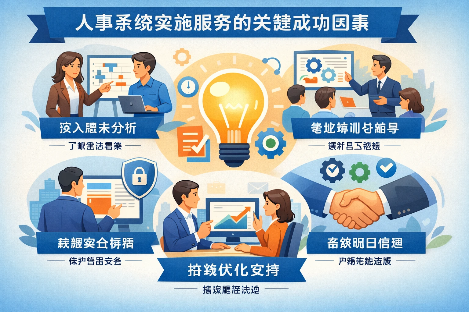 人事系统实施服务的关键成功因素