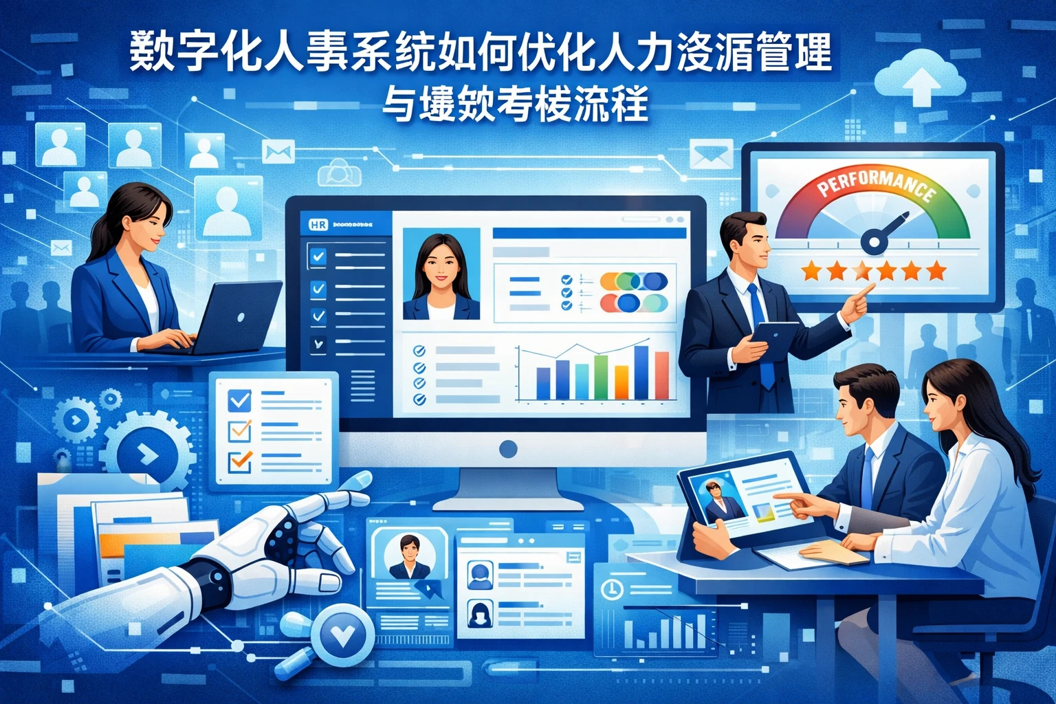 数字化人事系统如何优化人力资源管理与绩效考核流程