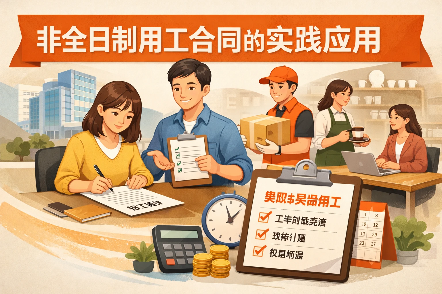 非全日制用工合同的实践应用